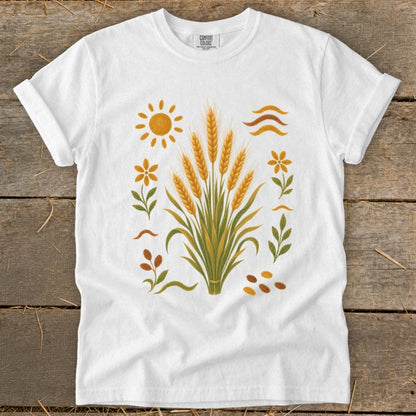 Folk Art Wheat Signature Tee