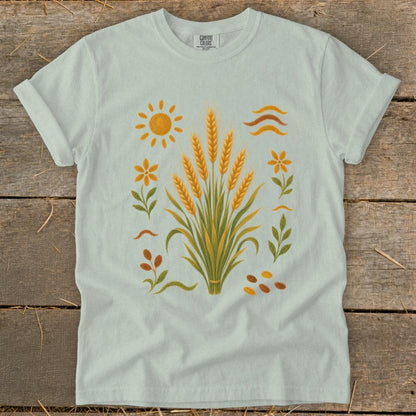 Folk Art Wheat Signature Tee