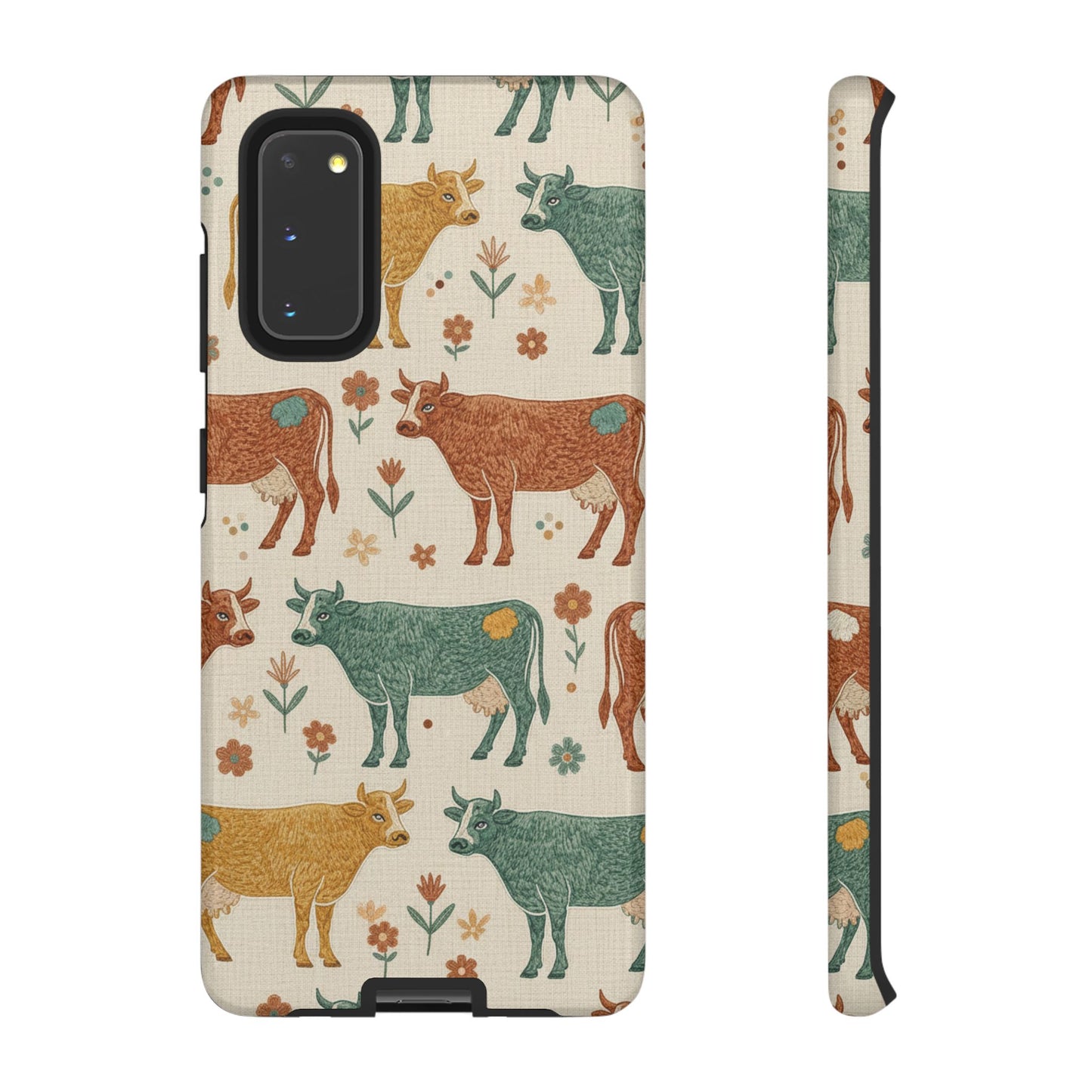 Folksy Cow Phone Case