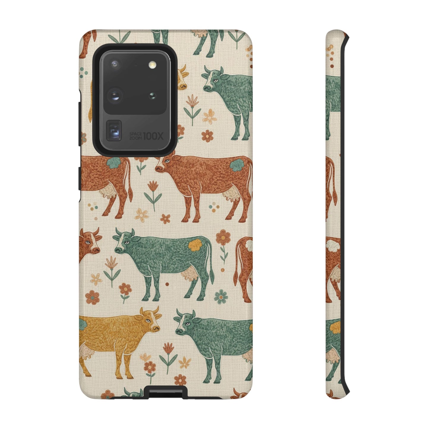 Folksy Cow Phone Case