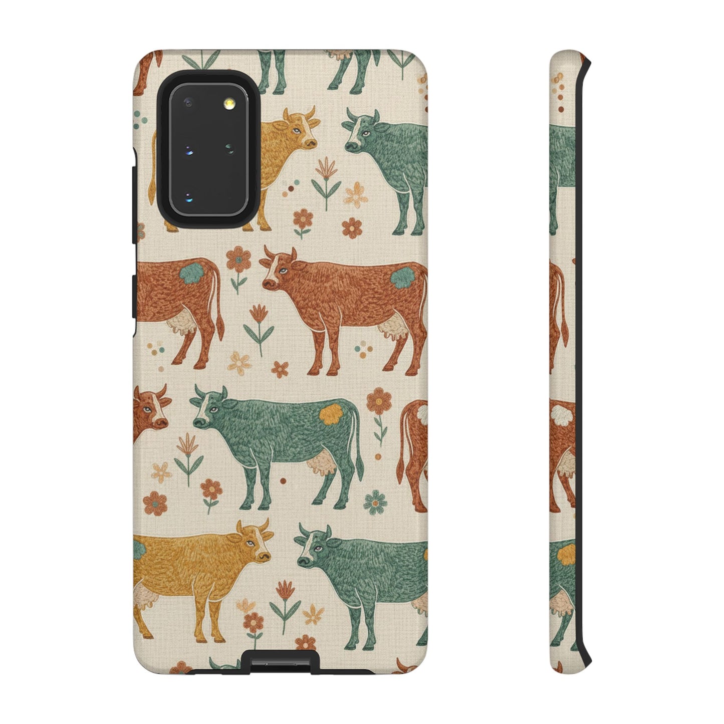 Folksy Cow Phone Case