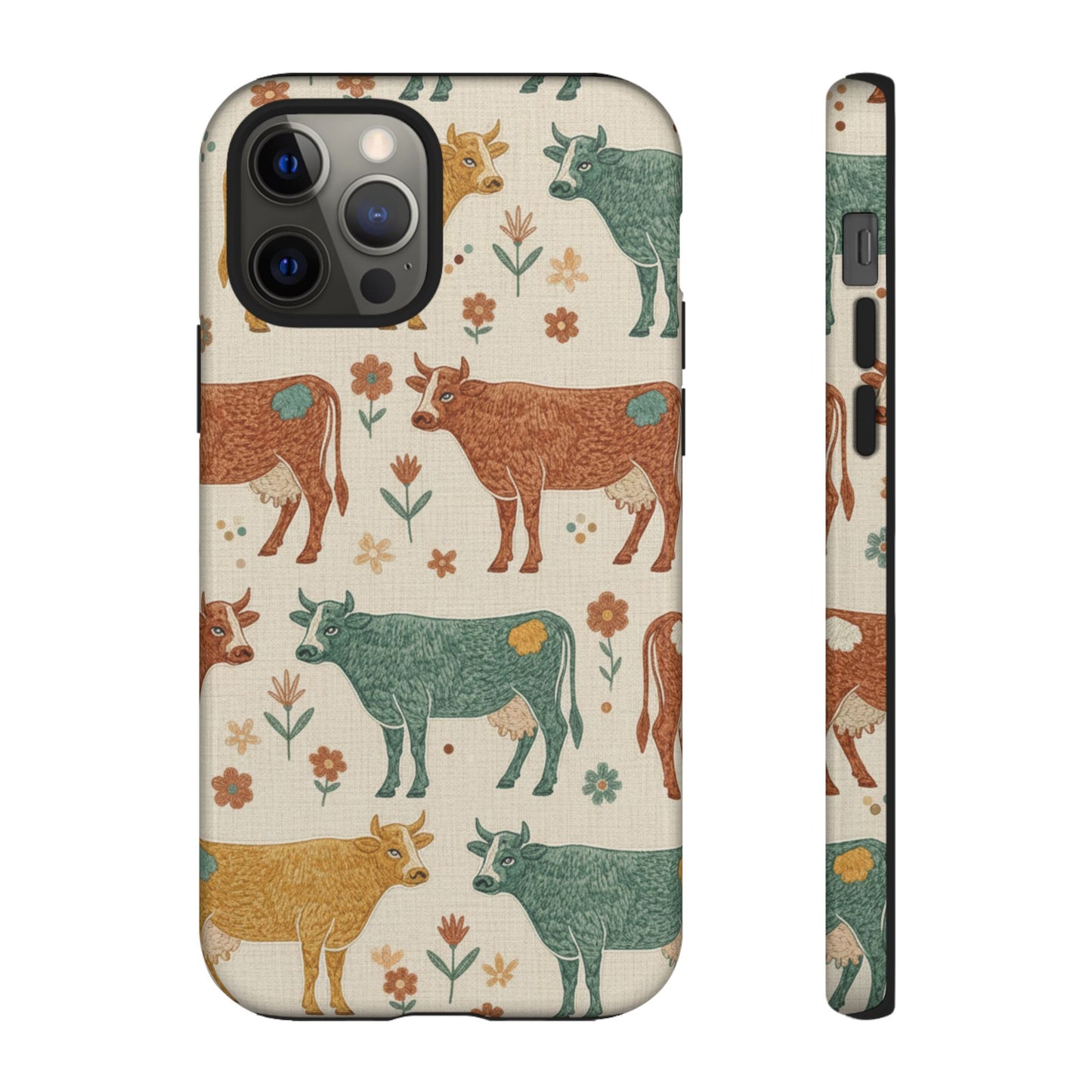 Folksy Cow Phone Case