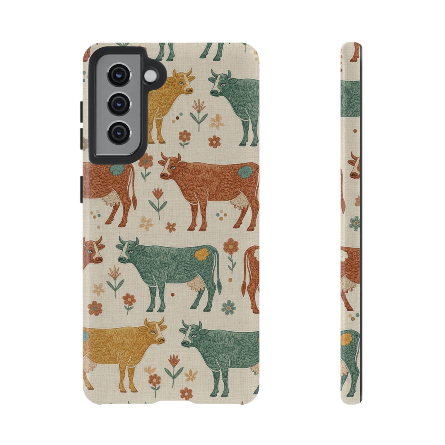 Folksy Cow Phone Case