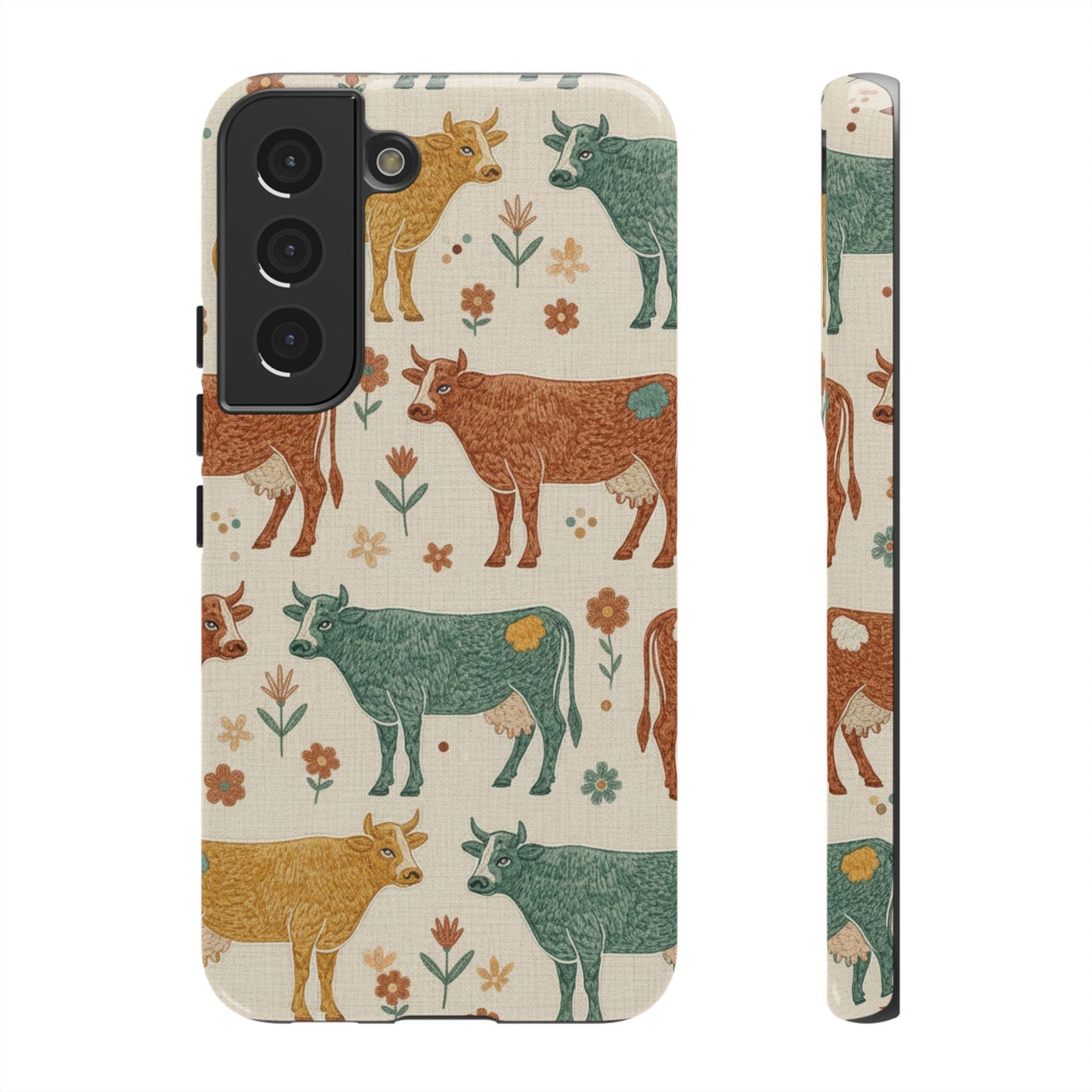 Folksy Cow Phone Case