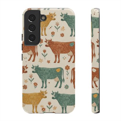 Folksy Cow Phone Case