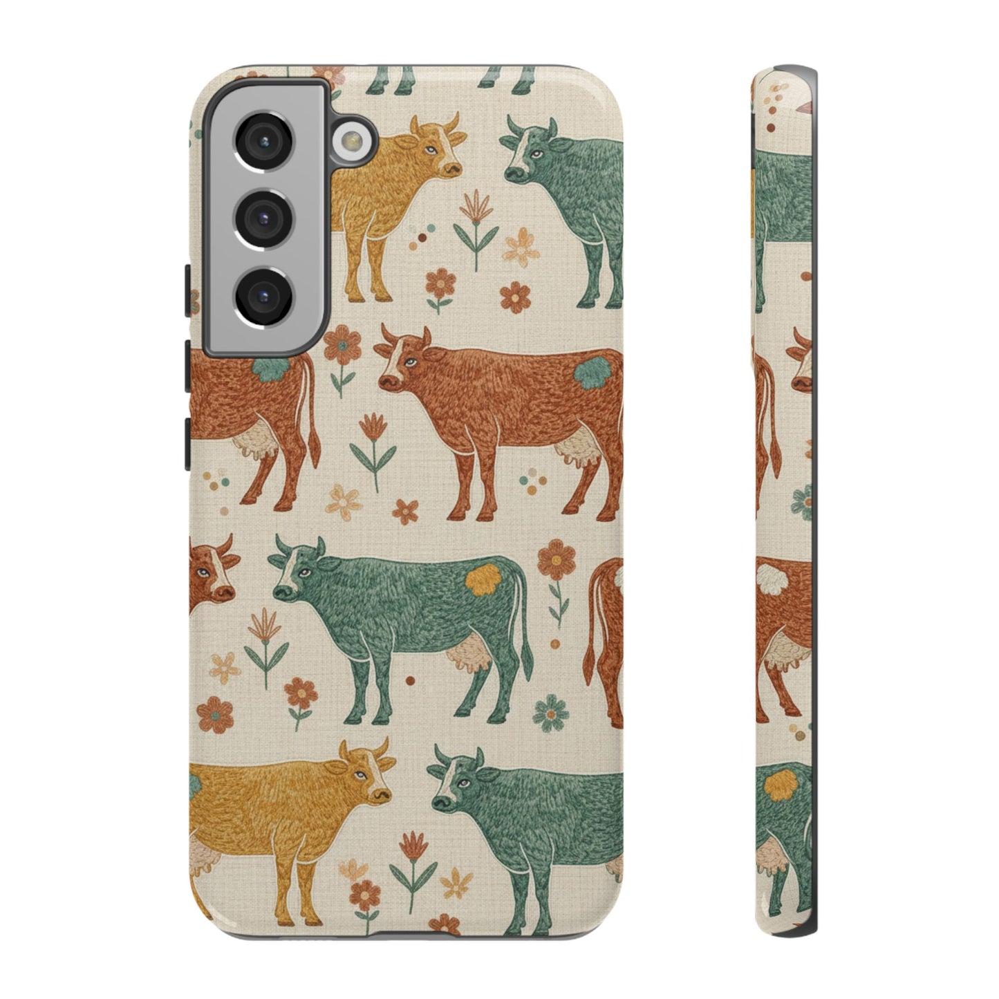 Folksy Cow Phone Case