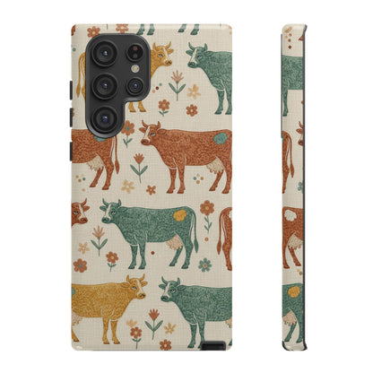 Folksy Cow Phone Case