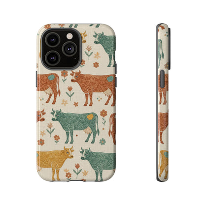 Folksy Cow Phone Case