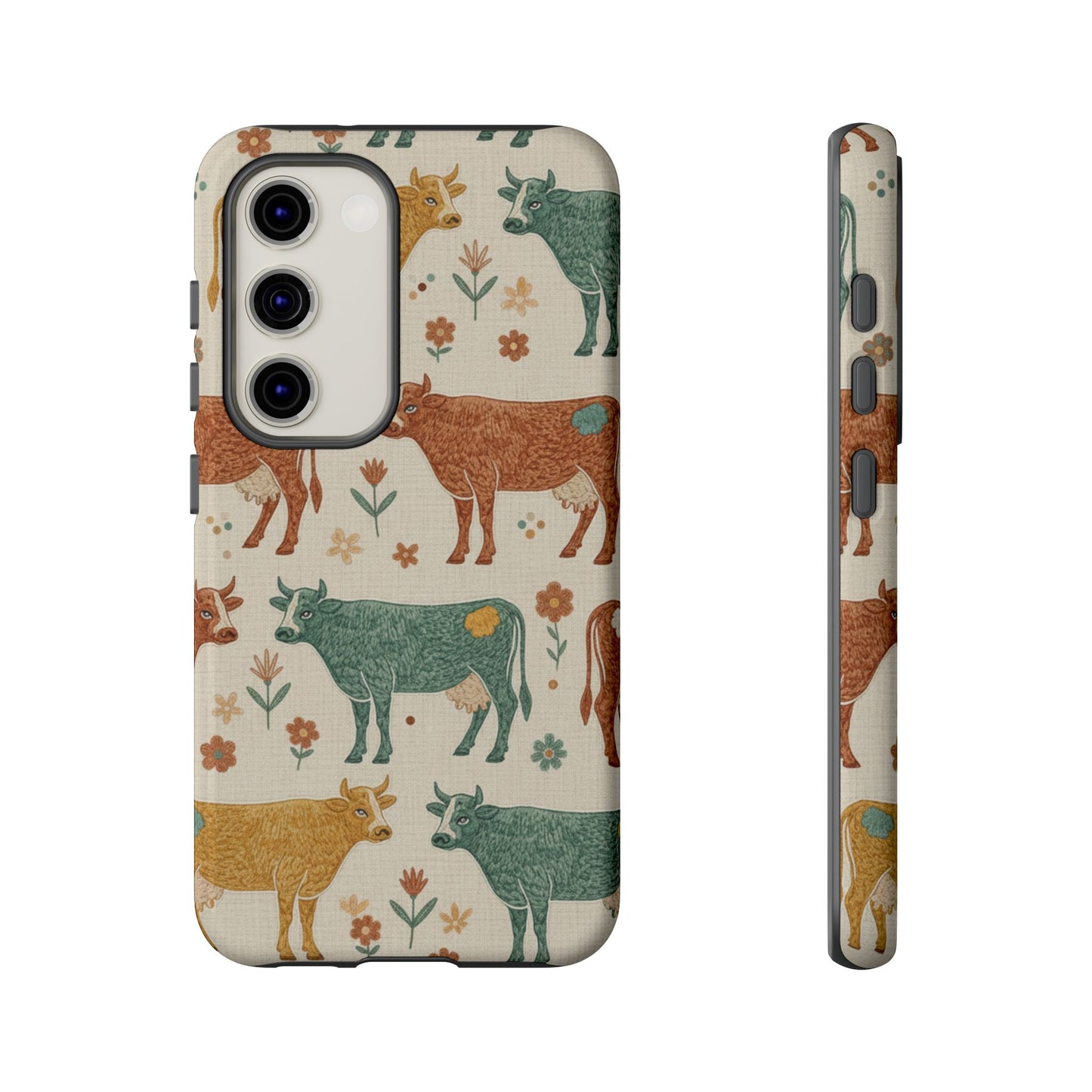 Folksy Cow Phone Case