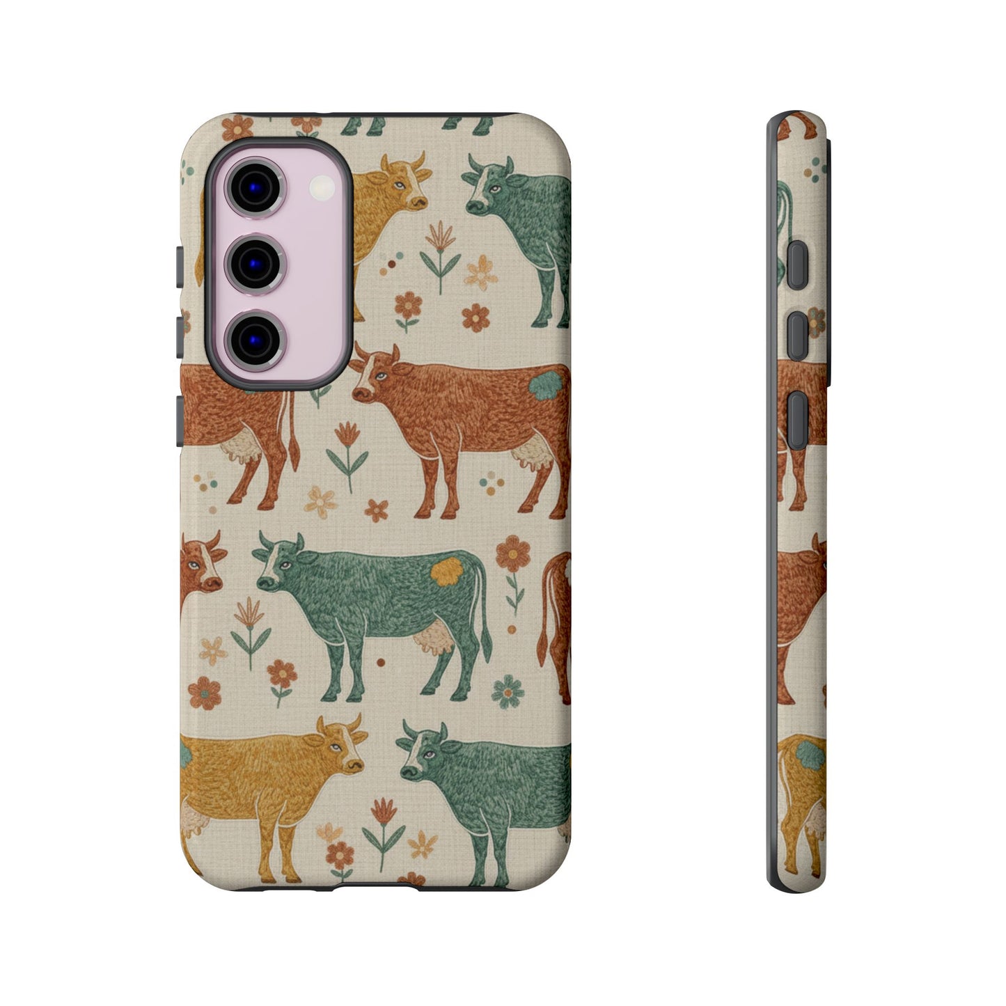 Folksy Cow Phone Case