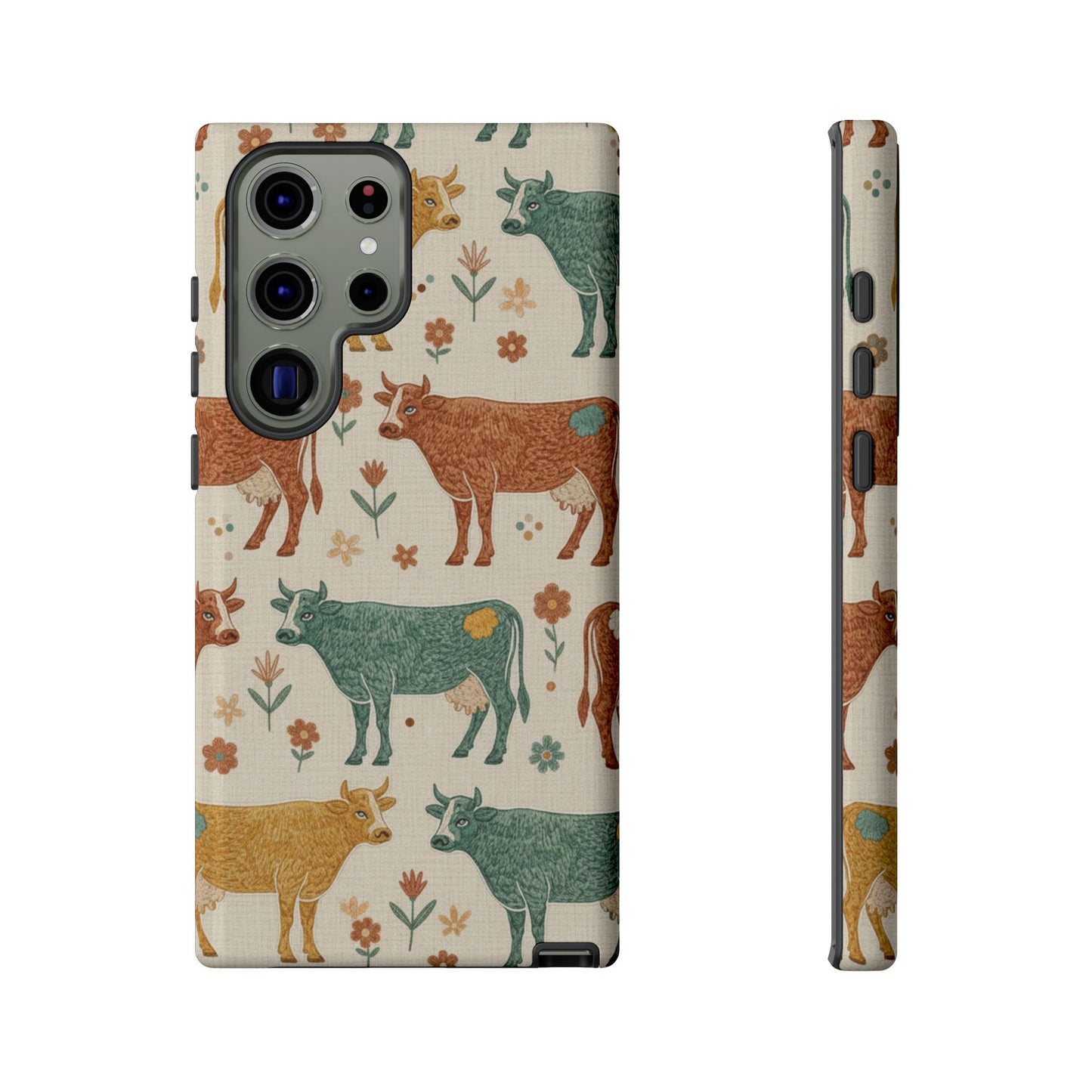 Folksy Cow Phone Case