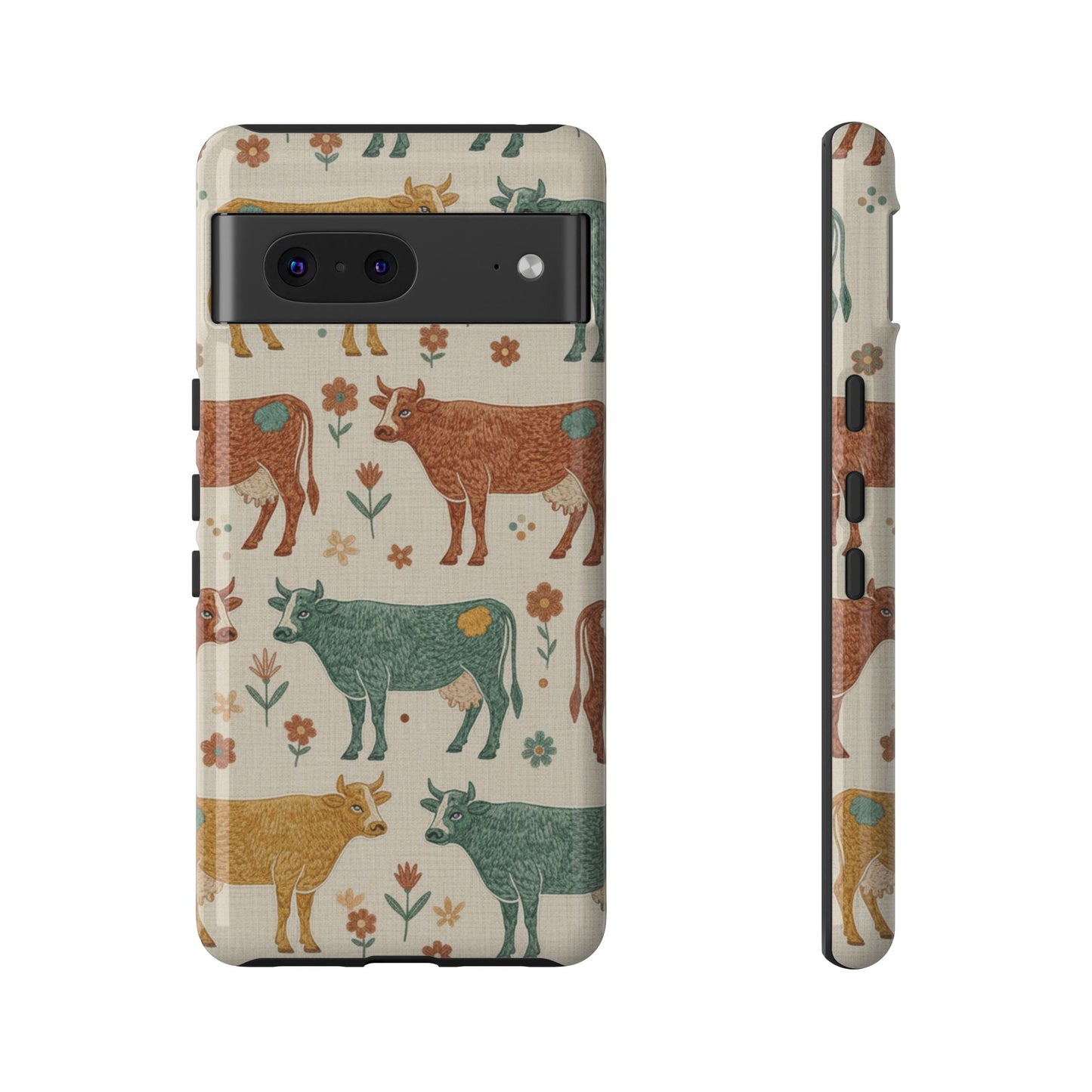 Folksy Cow Phone Case