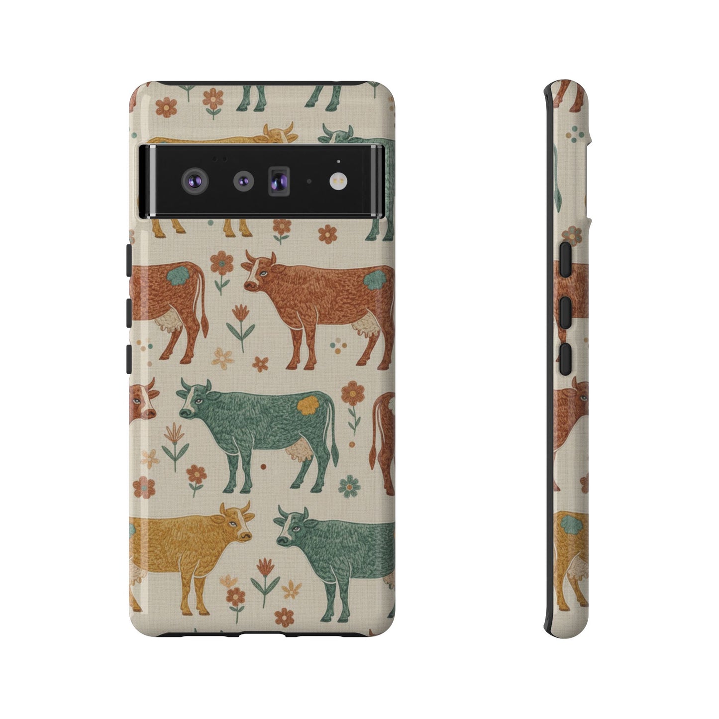 Folksy Cow Phone Case