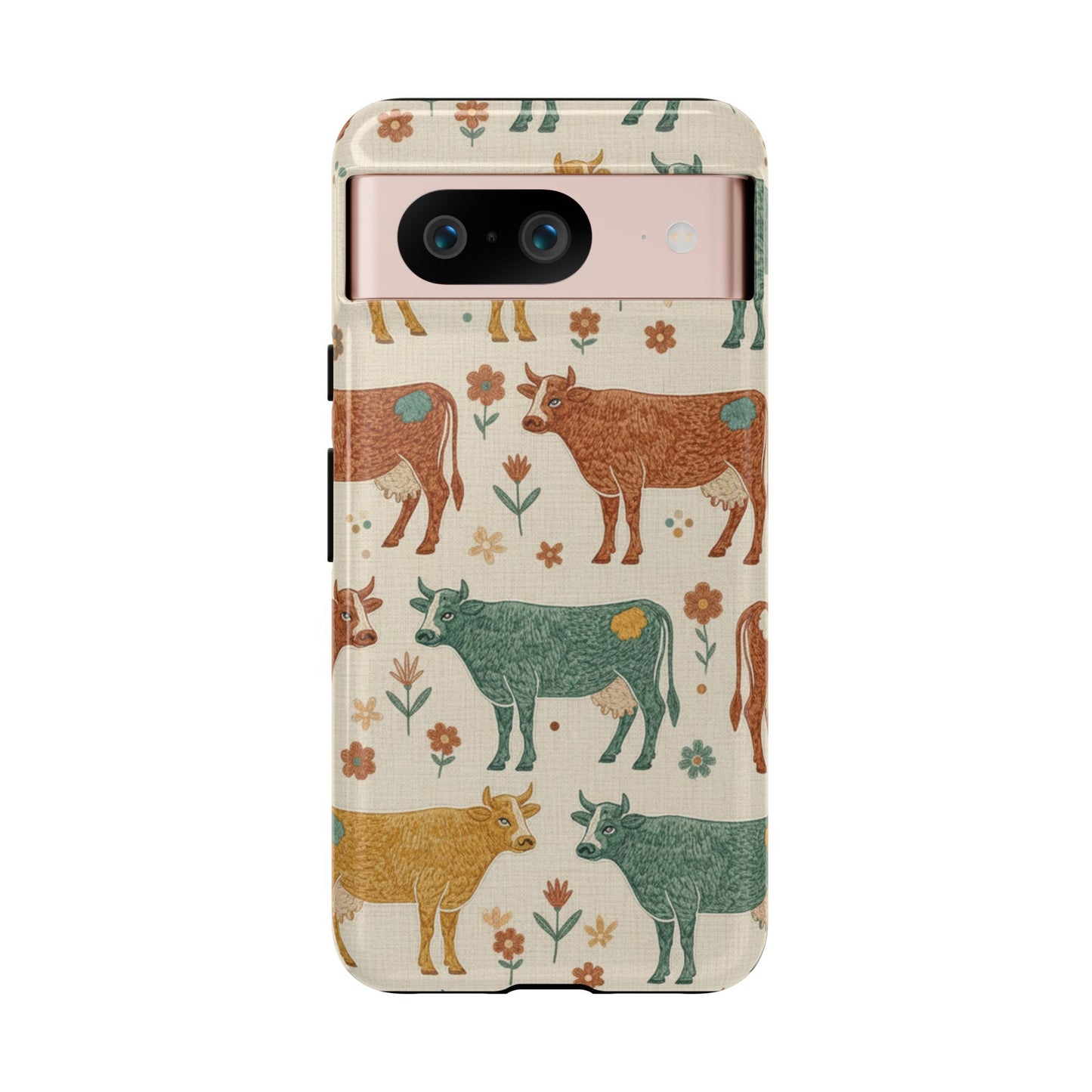 Folksy Cow Phone Case