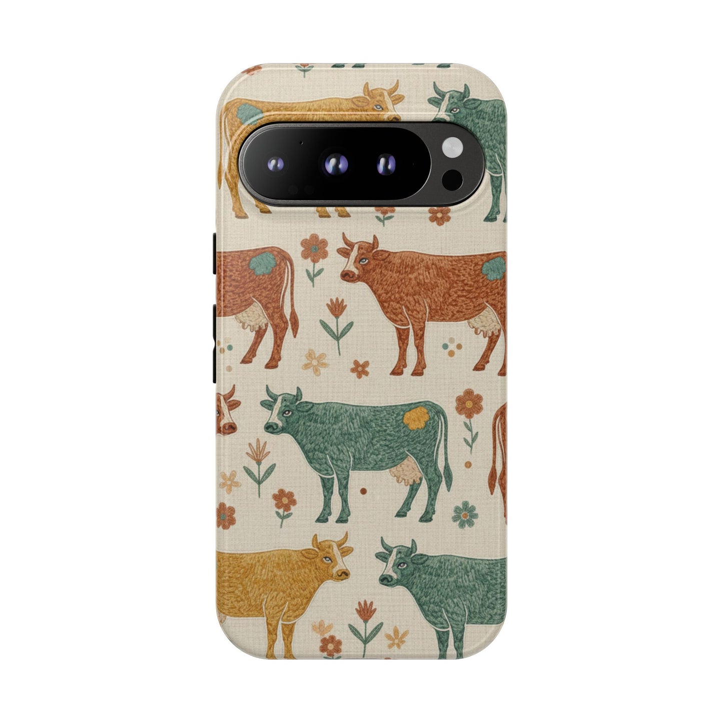 Folksy Cow Phone Case