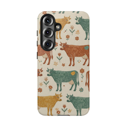 Folksy Cow Phone Case