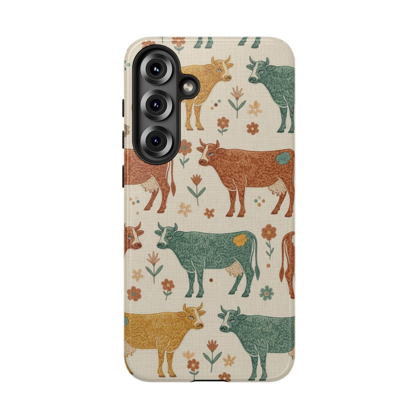 Folksy Cow Phone Case