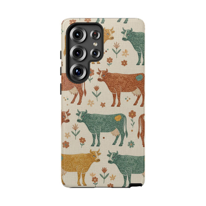 Folksy Cow Phone Case