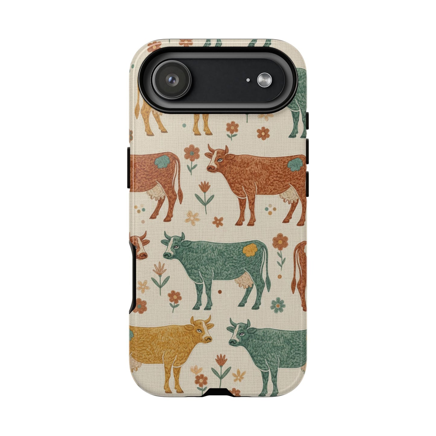 Folksy Cow Phone Case