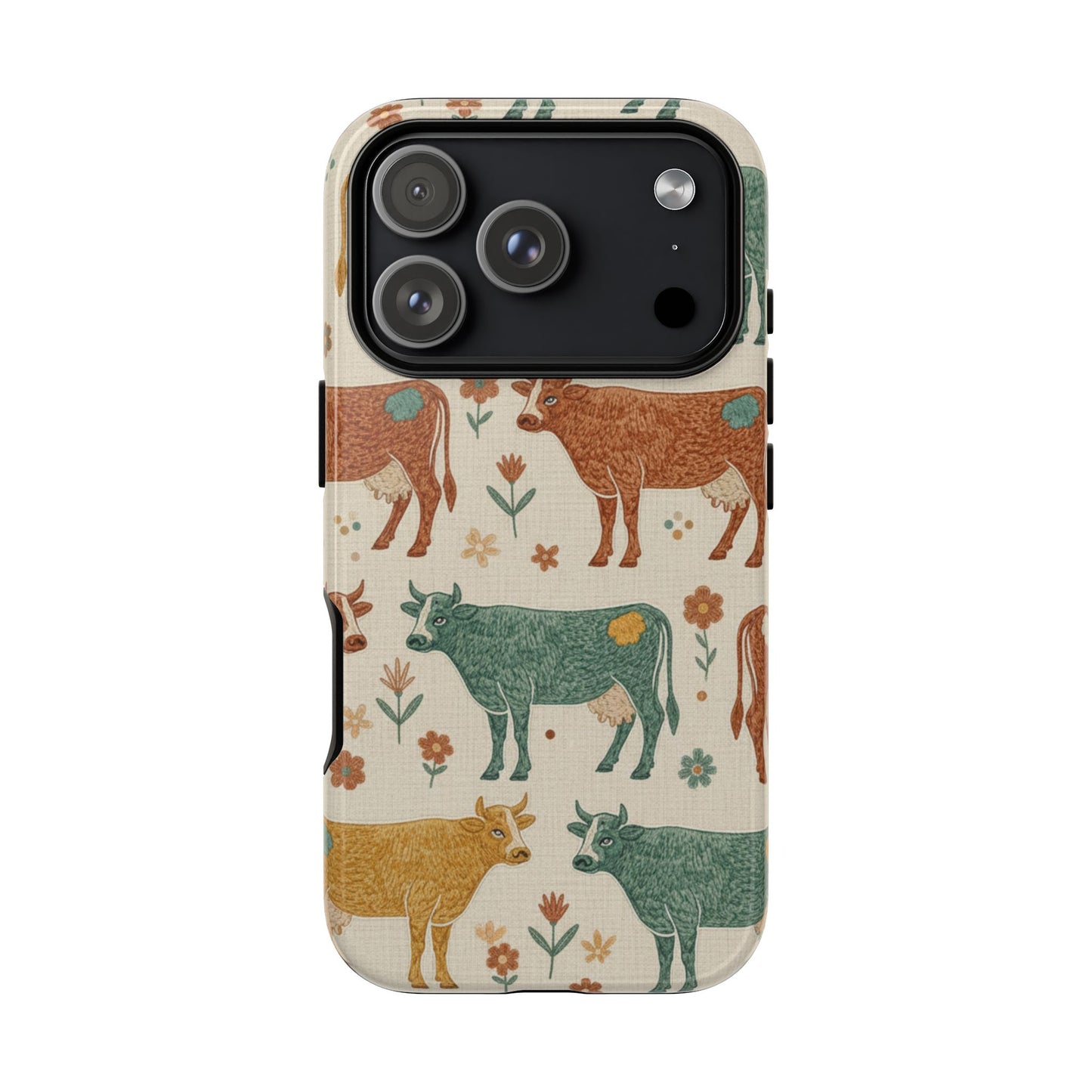Folksy Cow Phone Case