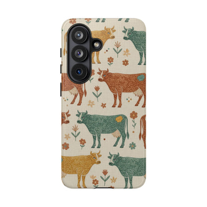 Folksy Cow Phone Case