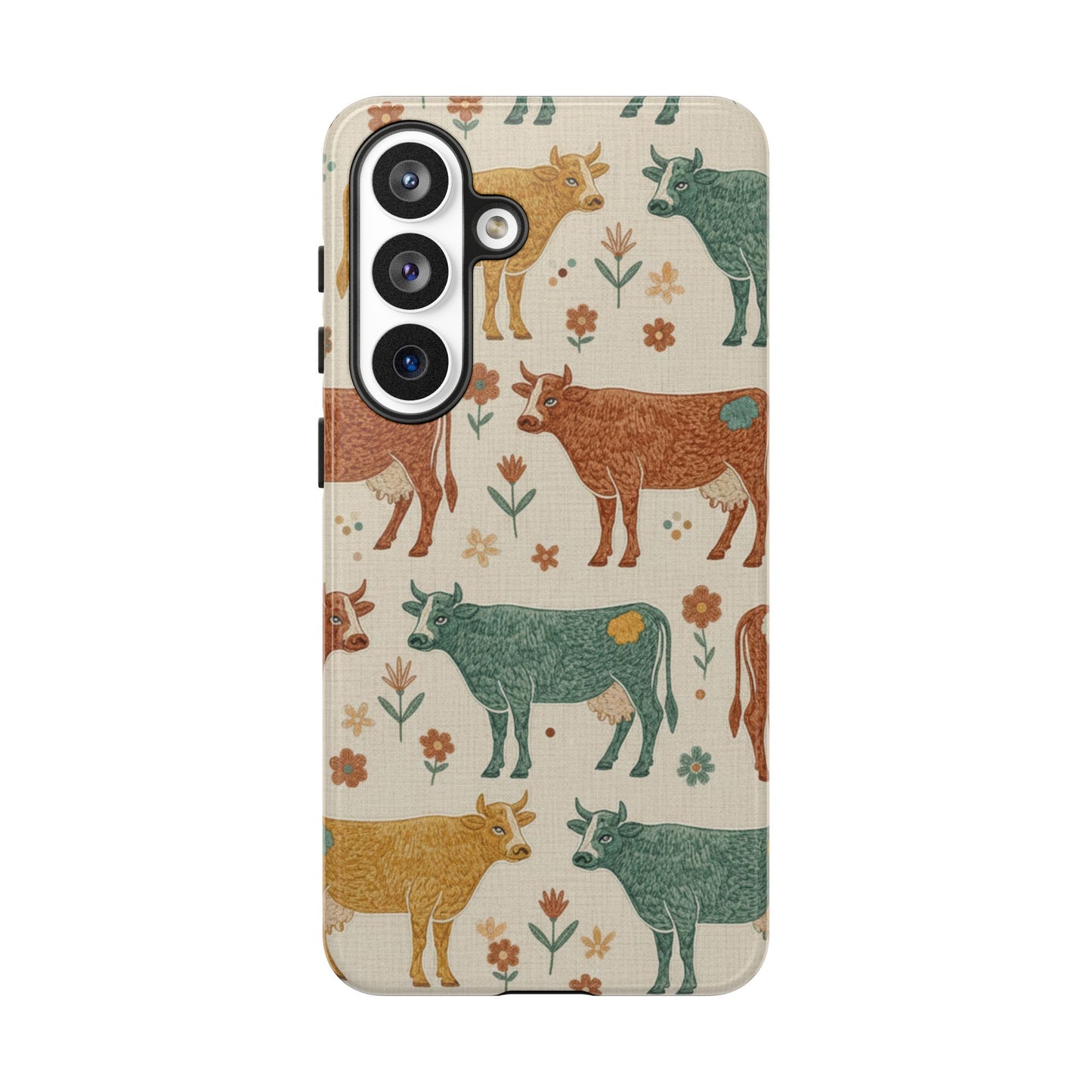 Folksy Cow Phone Case