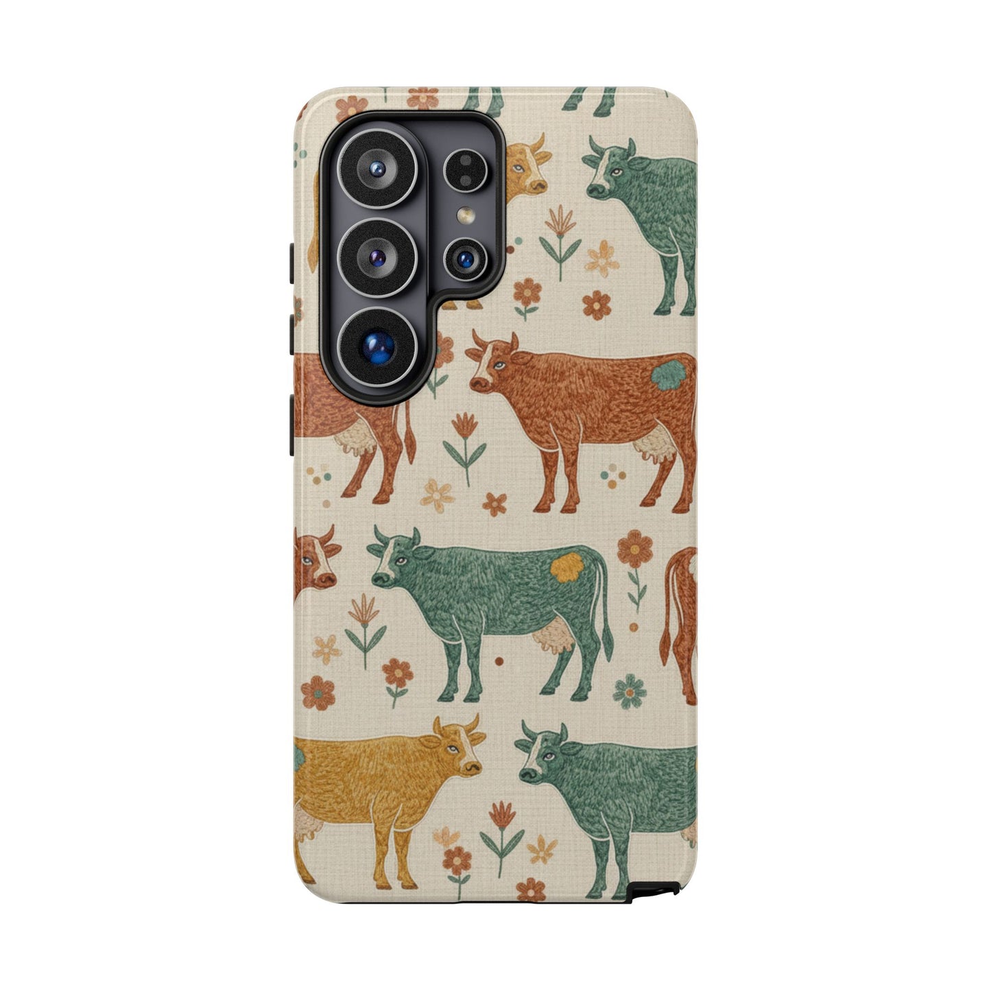 Folksy Cow Phone Case