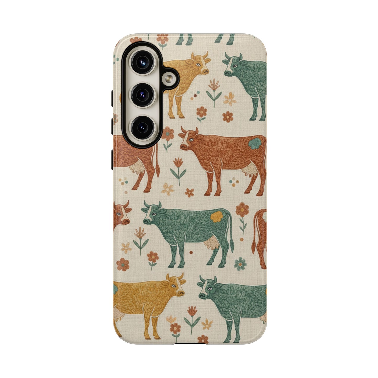 Folksy Cow Phone Case