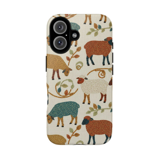 Folksy Sheep Phone Case