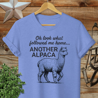 Followed Me Home Alpaca Softstyle Tee