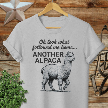 Followed Me Home Alpaca Softstyle Tee