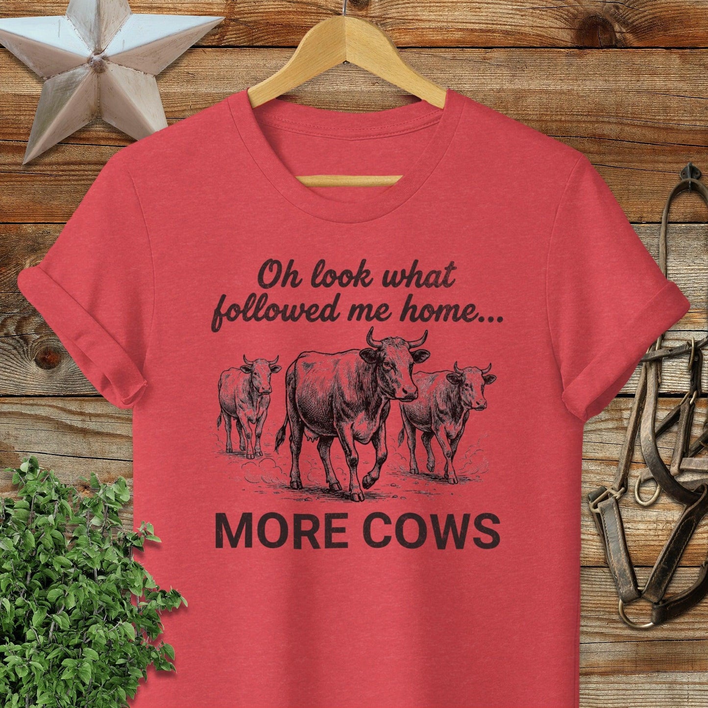 Followed Me Home Cows Softstyle Tee
