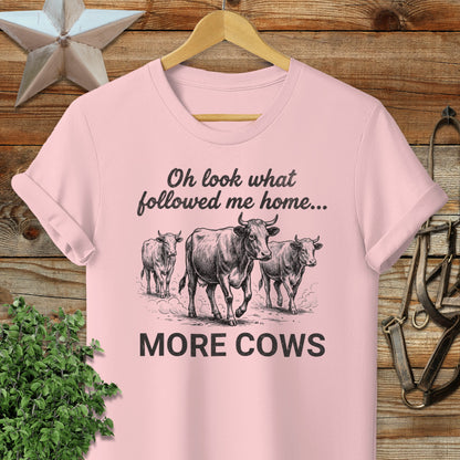 Followed Me Home Cows Softstyle Tee