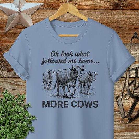 Followed Me Home Cows Softstyle Tee