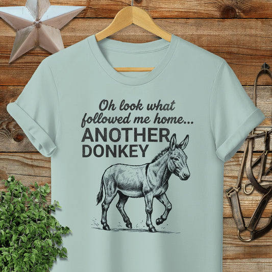 Followed Me Home Donkey Softstyle Tee