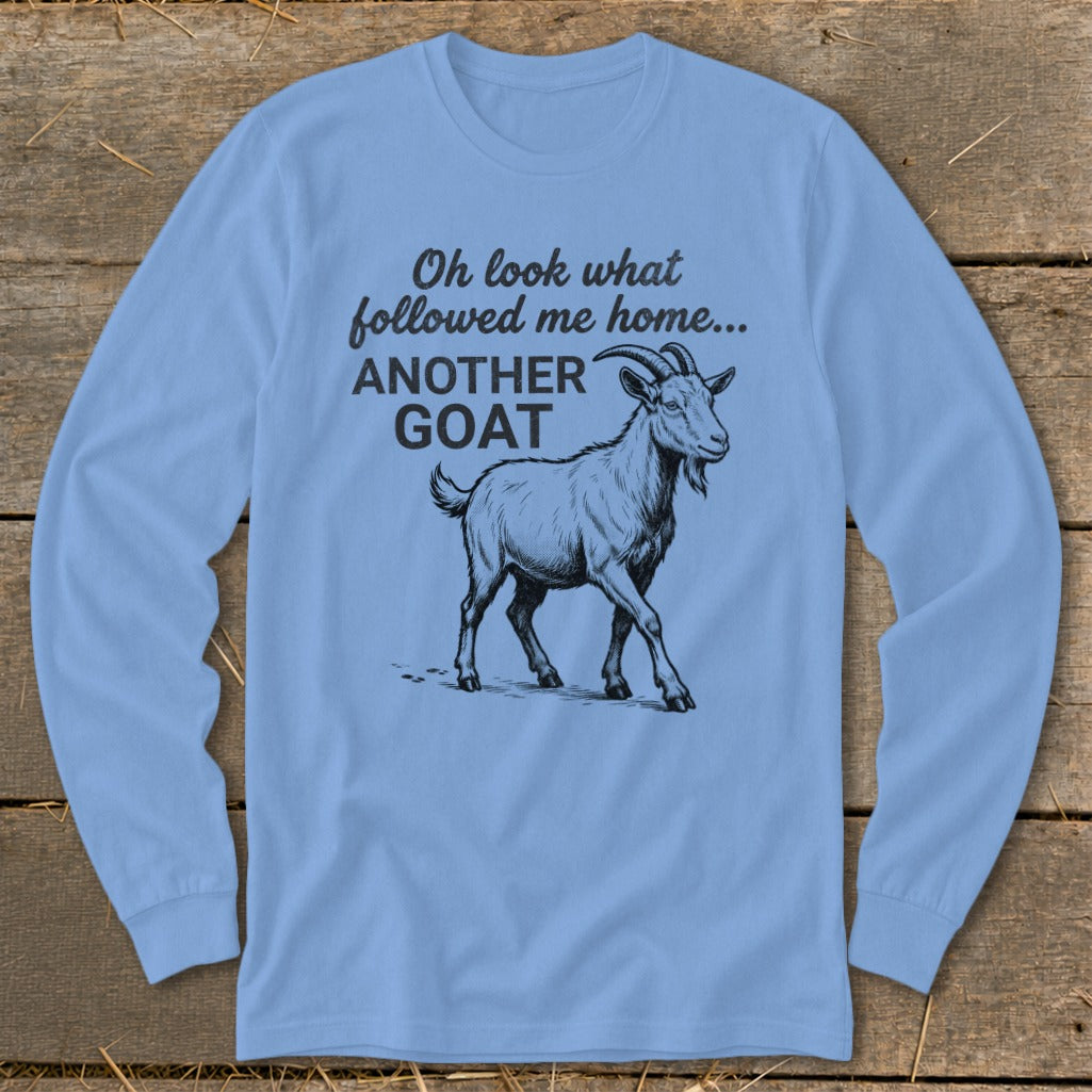 Followed Me Home Goat Long Sleeve Tee