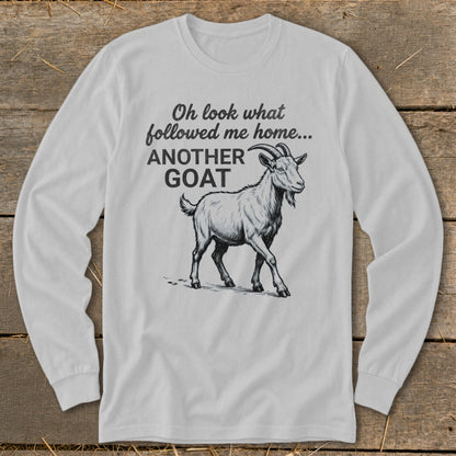 Followed Me Home Goat Long Sleeve Tee