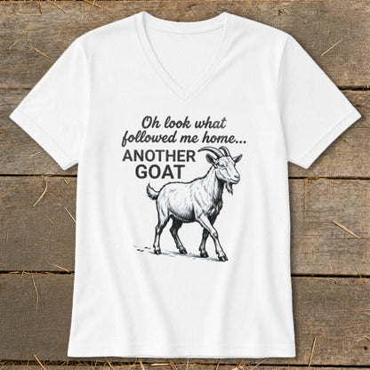 Followed Me Home Goat V-neck