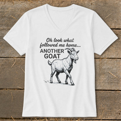 Followed Me Home Goat V-neck