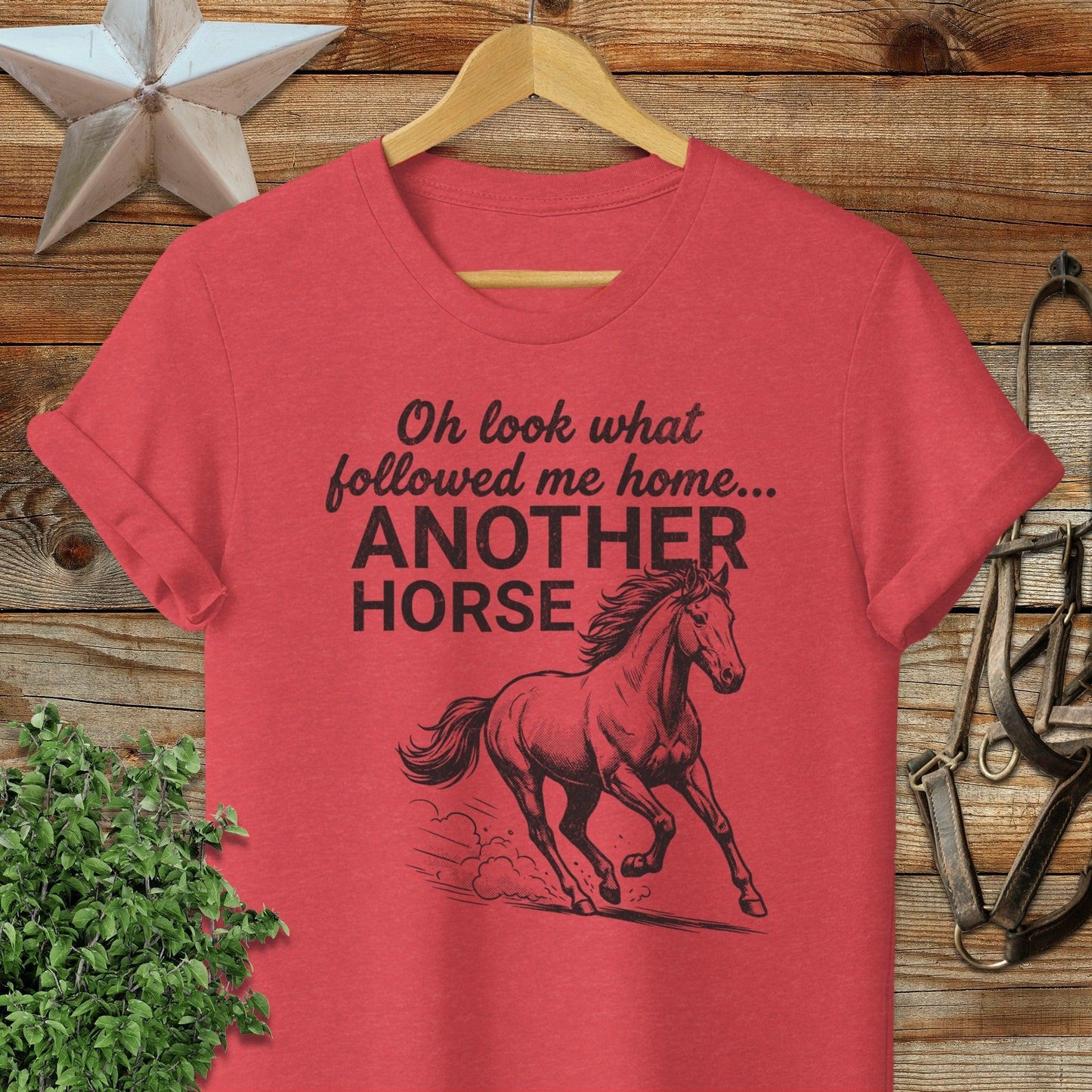 Followed Me Home Horse Softstyle Tee