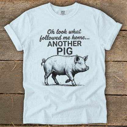 Followed Me Home Pig Signature Tee