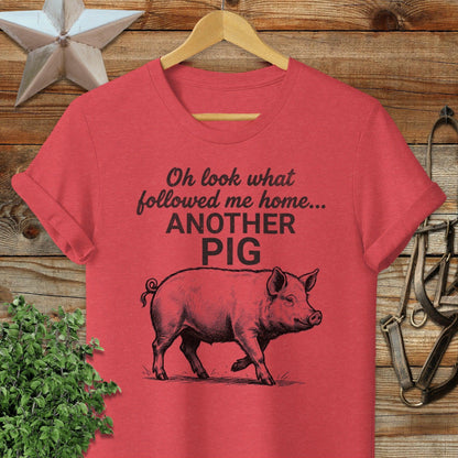 Followed Me Home Pig Softstyle Tee