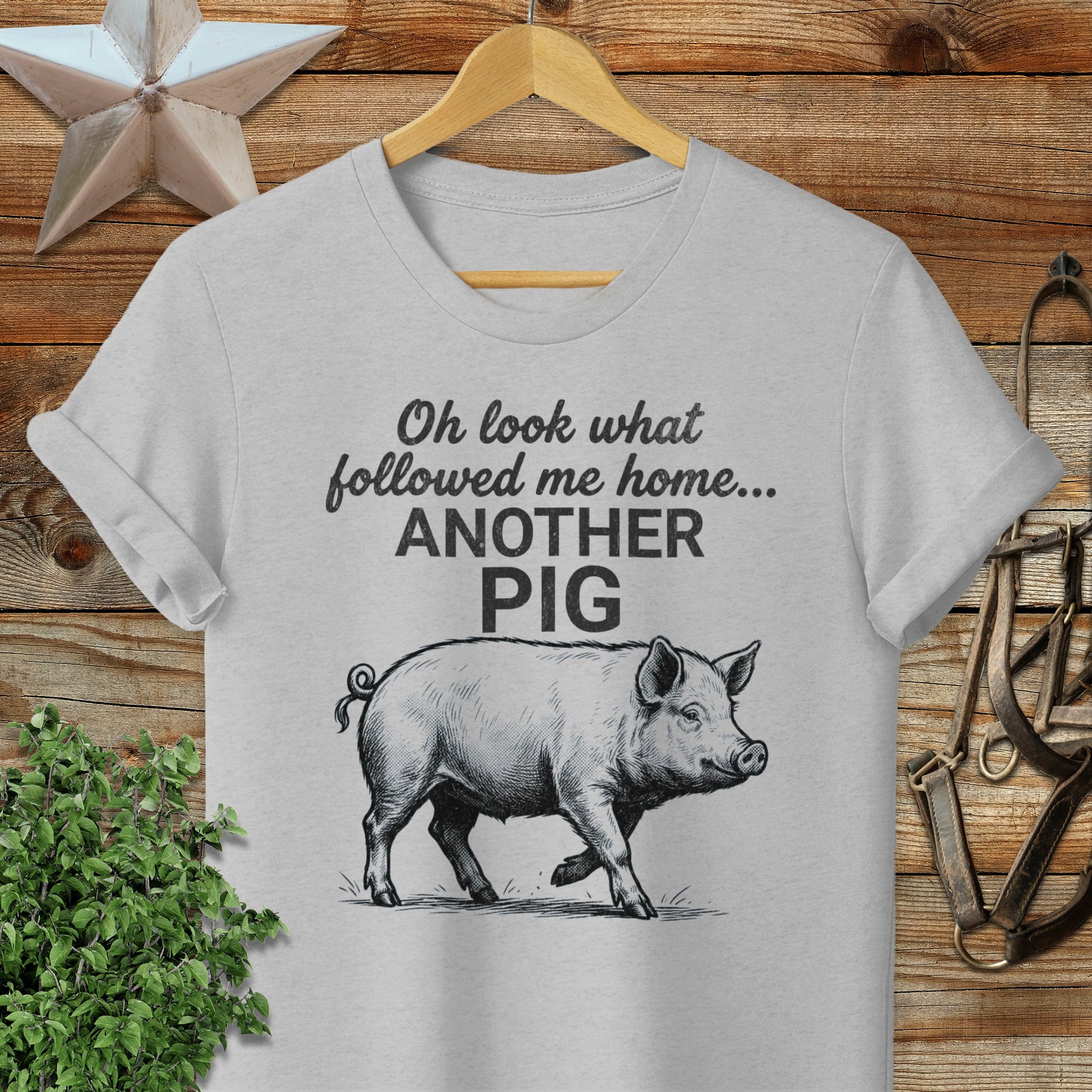 Followed Me Home Pig Softstyle Tee