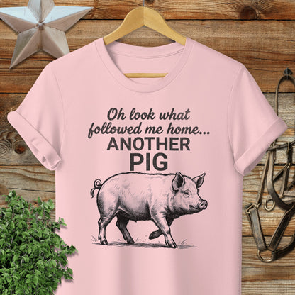 Followed Me Home Pig Softstyle Tee