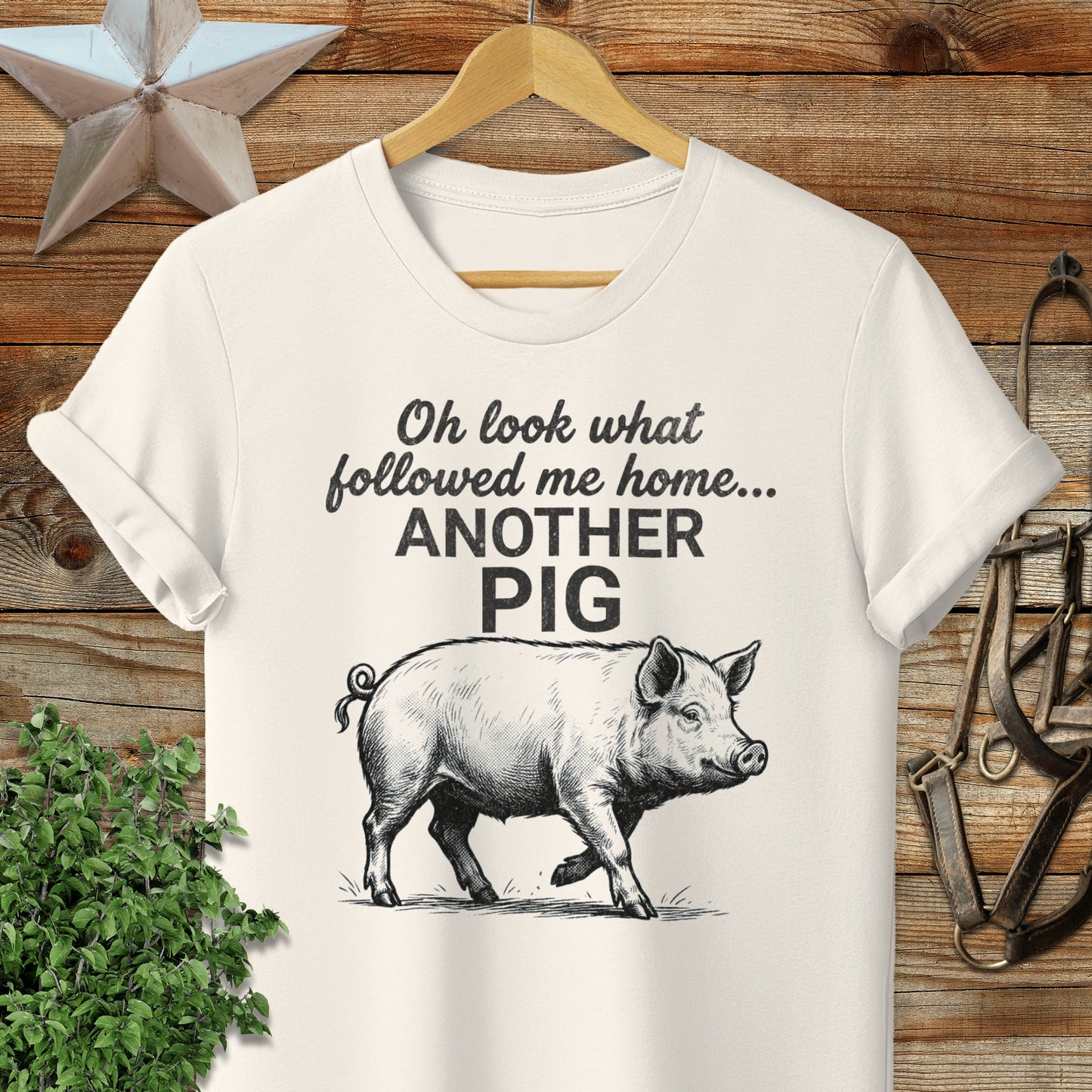 Followed Me Home Pig Softstyle Tee