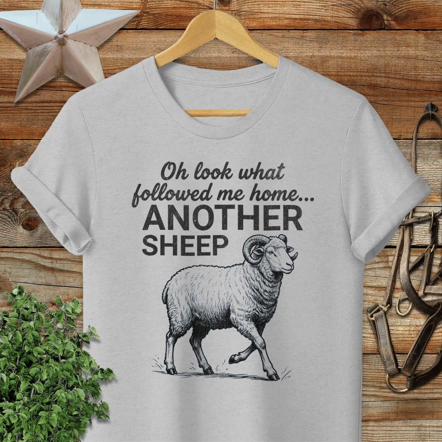 Followed Me Home Sheep Softstyle Tee