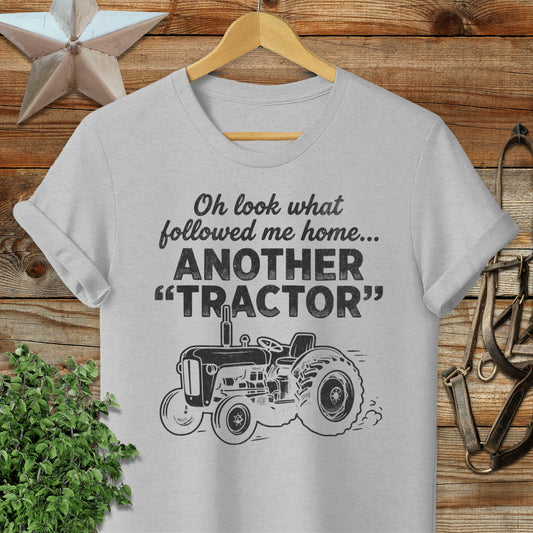 Followed Me Home Tractor Softstyle Tee