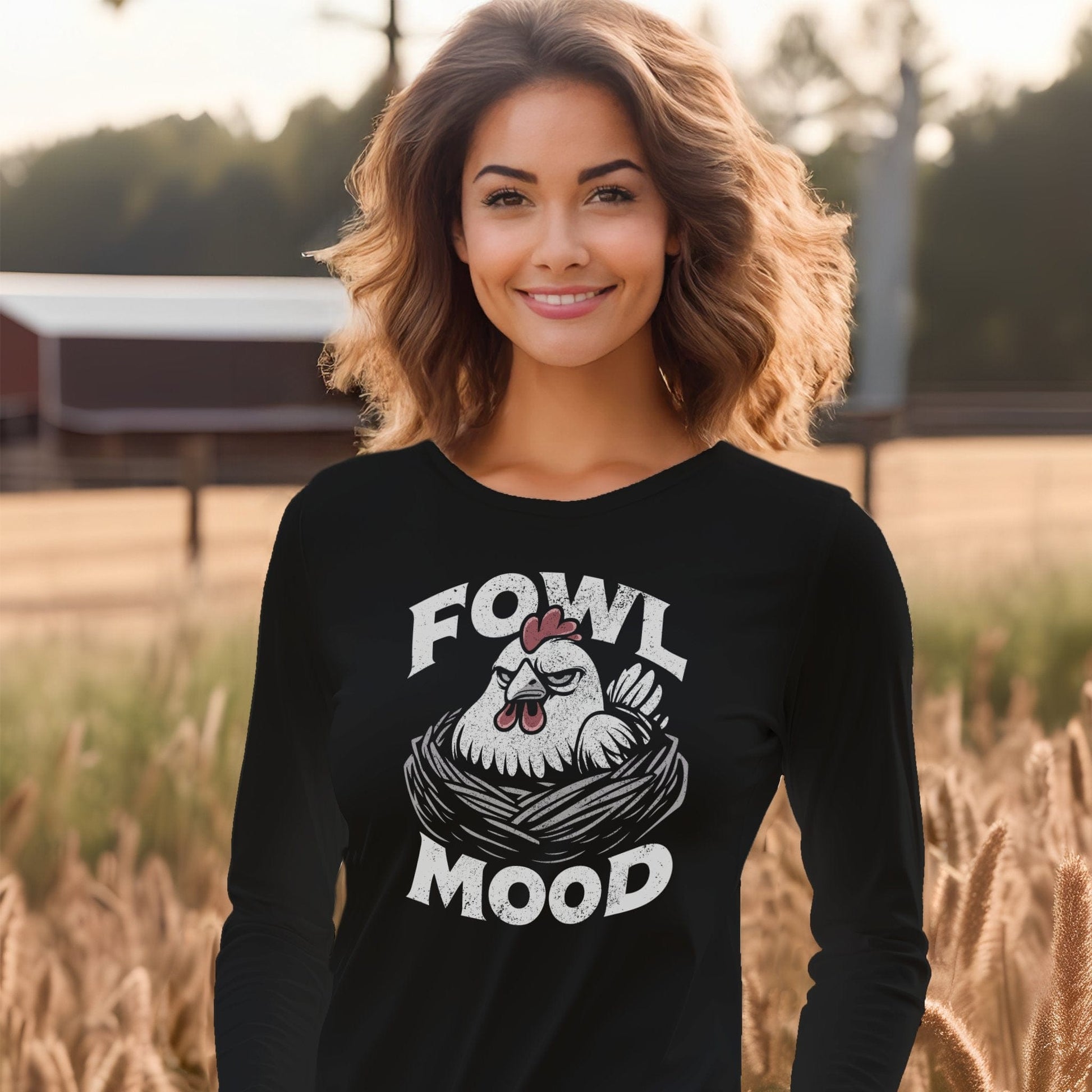 Fowl Mood Long Sleeve Tee