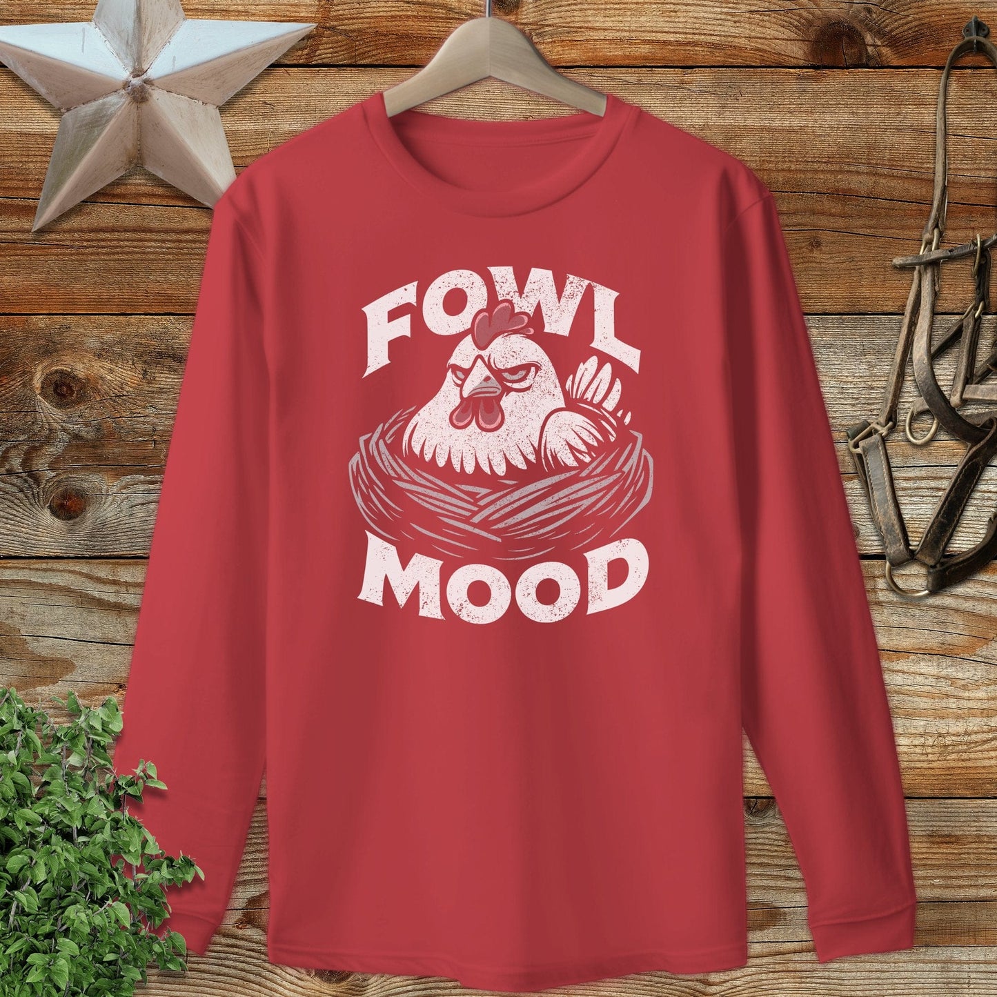 Fowl Mood Long Sleeve Tee