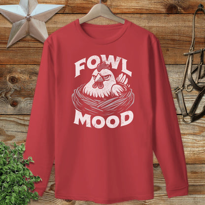 Fowl Mood Long Sleeve Tee